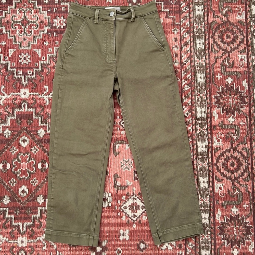 Everlane Cropped Straight Short Pants